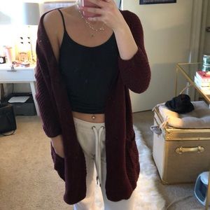 Lucky Brand Crochet Cardigan✨